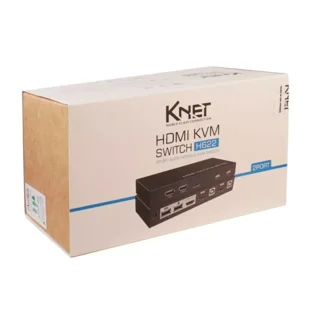 کی وی ام سوییچ 2 پورت HDMI کی نت K-H622